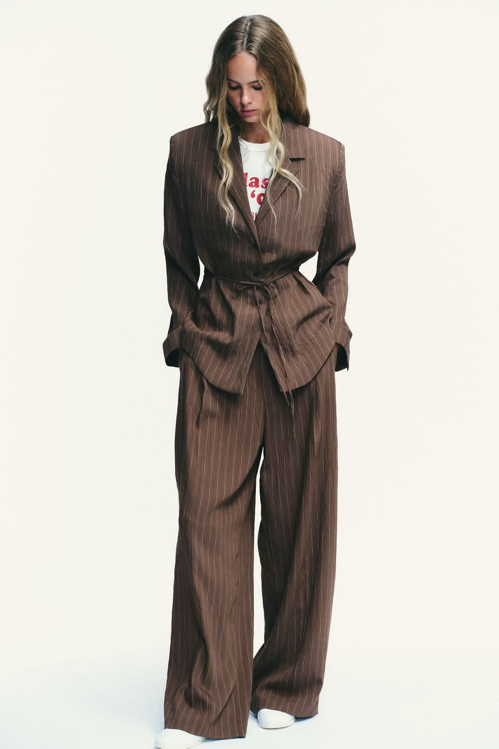 LIVANA SUIT SET BROWN