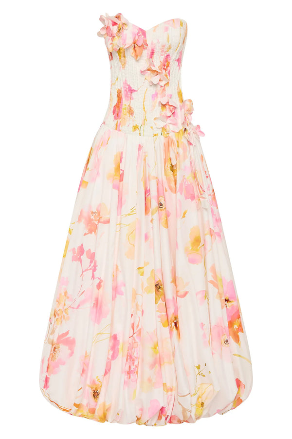 Floral Bubble Gown