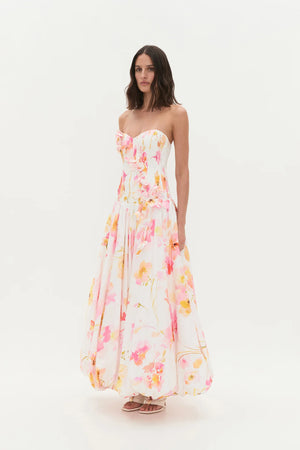 Floral Bubble Gown