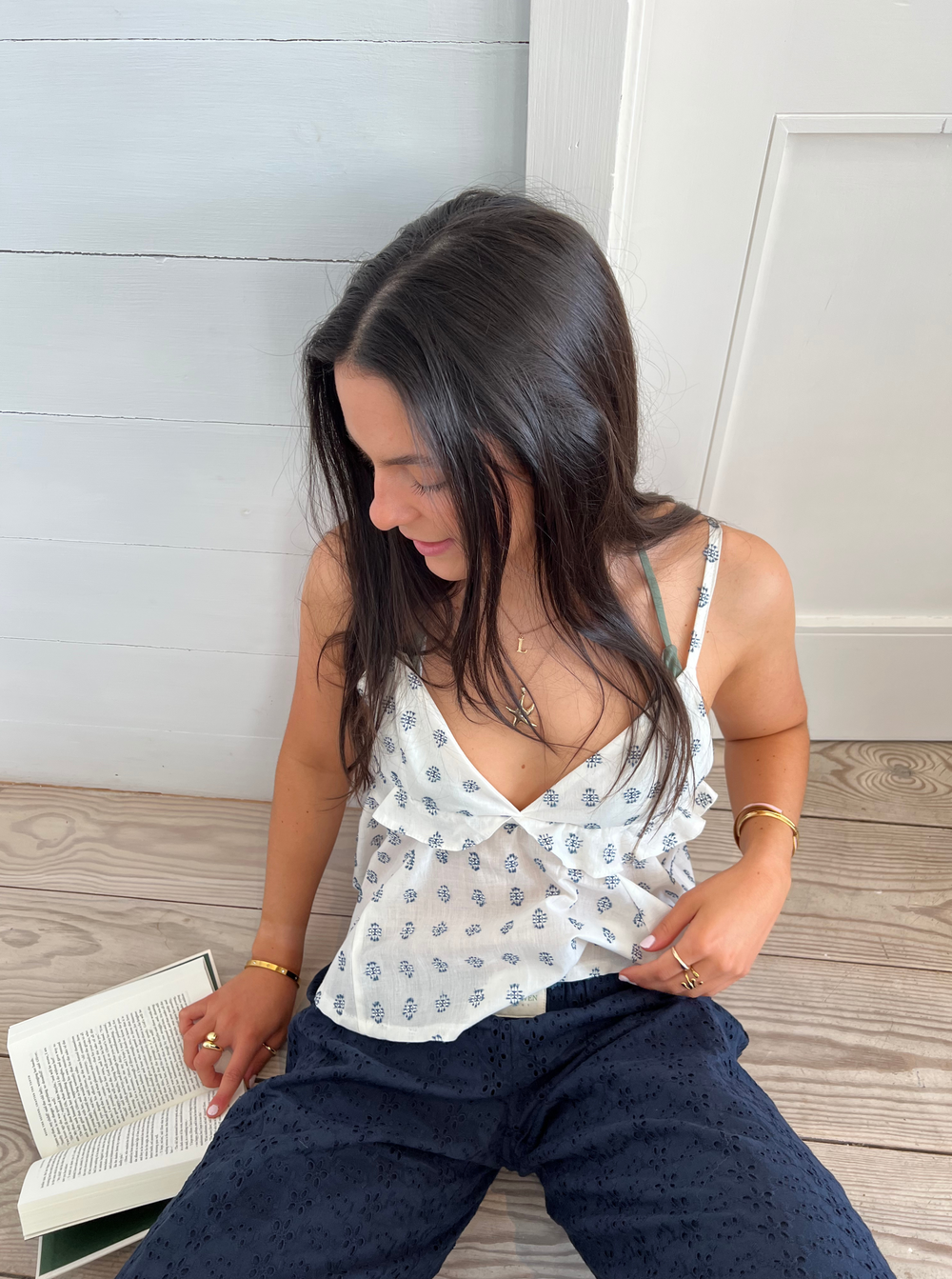 Santorini Breeze Cotton Set