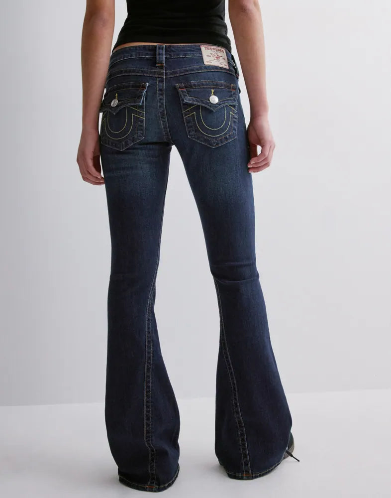Signature Stitch Flare Jeans