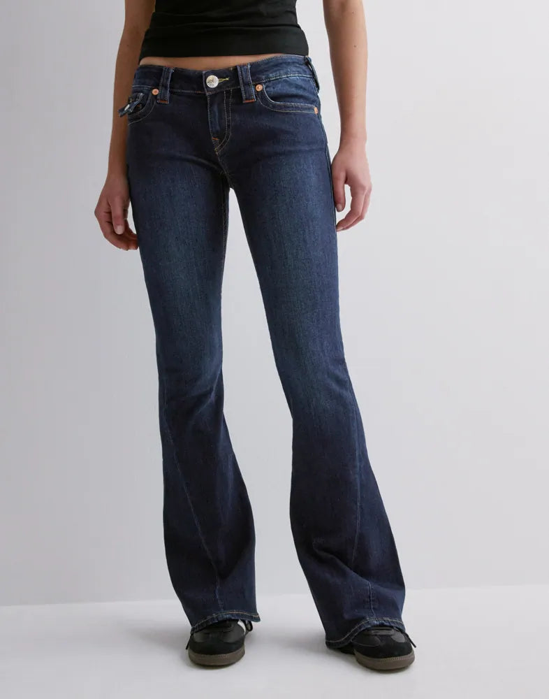 Signature Stitch Flare Jeans