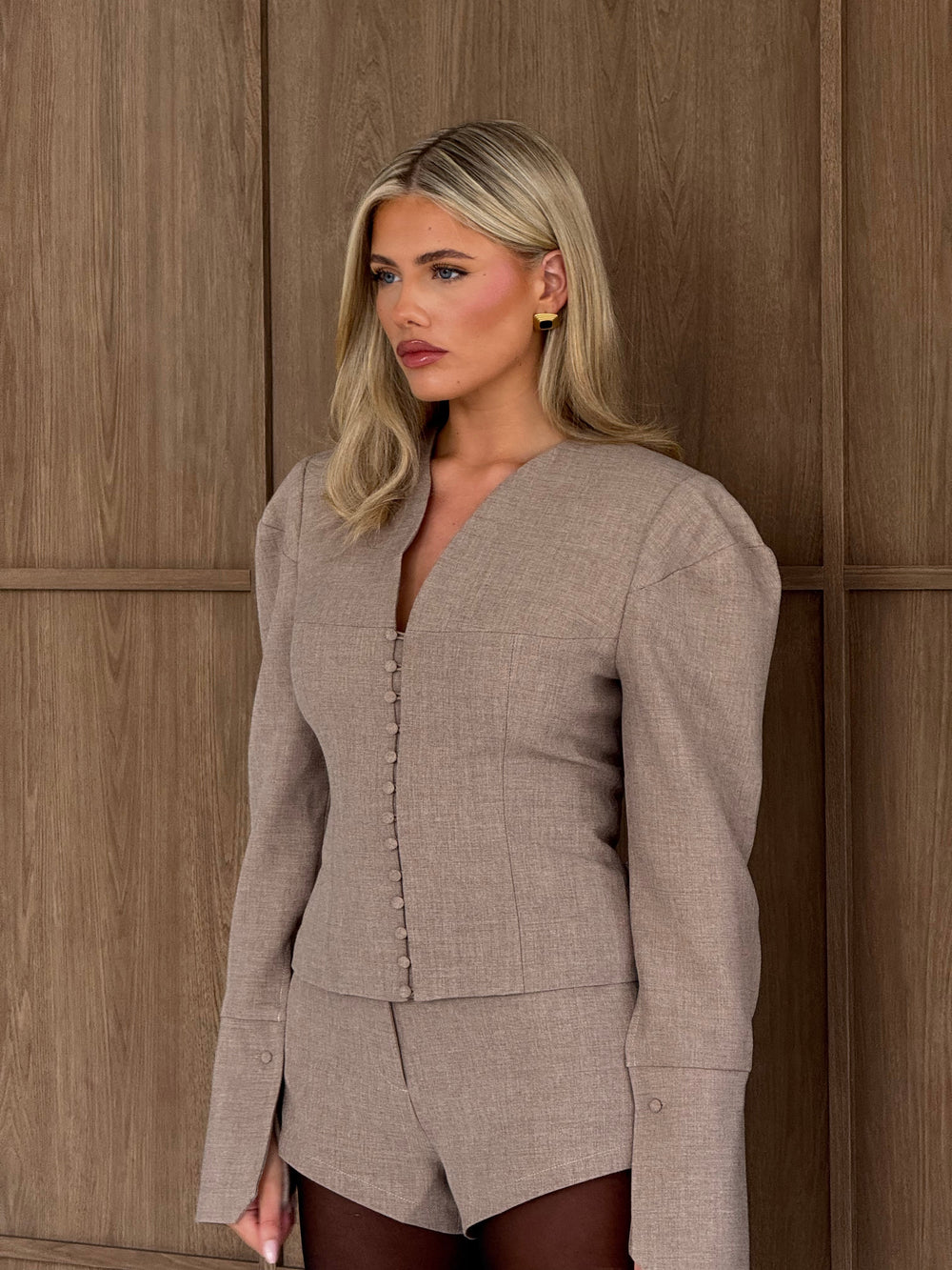 Élise Tailored Short Set