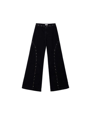 Rivet Wide Jeans